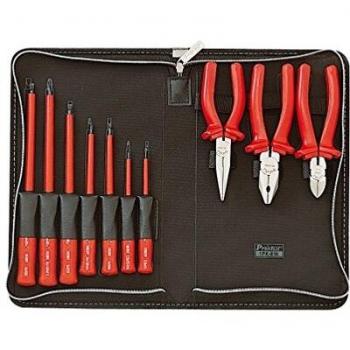 Cartera de Herramientas 10 Piezas Aisladas 1000V