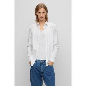 Camisa HUGO Kenno blanca para hombre