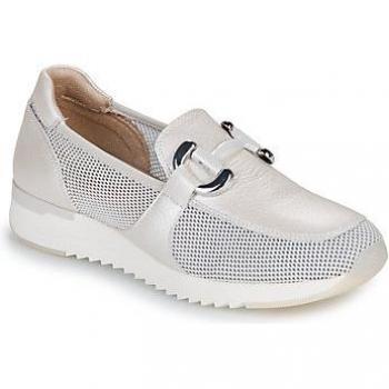 Caprice Pure White Slip‑on Loafer