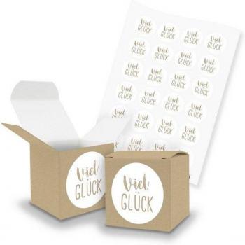 Itenga Geschenkpapier Glücksbox