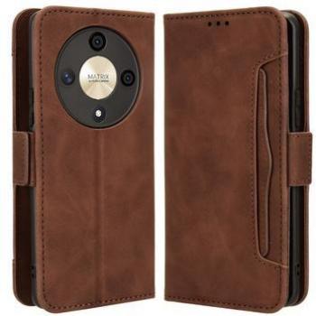 Magic6 Lite/X9b Brown Wallet Case with Cardholder