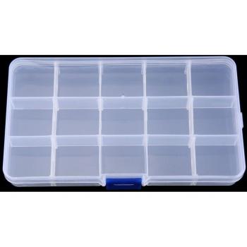 15-Slot Square Jewelry Organizer