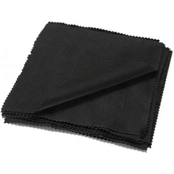 5pcs Microfiber Lens Cleaning Cloths for Glasses, GPS, and Computers - 15x15cm