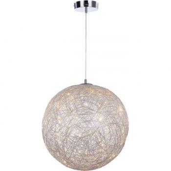 Suspension moderne Stello Chrome en aluminium