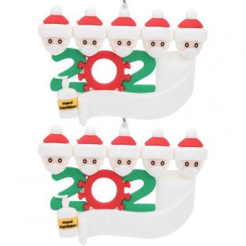 Santa Claus Hanging Decorations - 2pcs