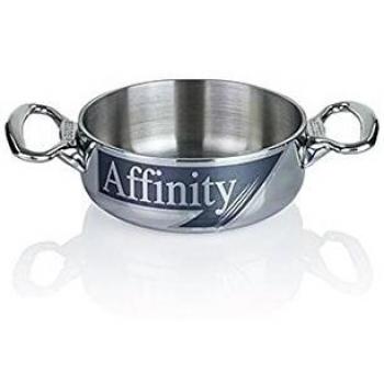 Edelstahl-Bratentopf „Affinity“ von deBUYER – Ø 10 cm, 4,5 cm hoch, 1 Stück