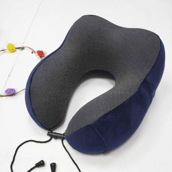 Cervical Care Travel Neck Pillow with Magnetic Foam