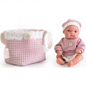 Muñeco Mufly con bolsito de paseo 21 cm