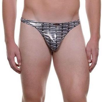Bruno Banani String Gold & Silver, Cuerdas para Hombre, Silber