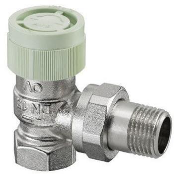 Valvola termostatica angolare Oventrop RFV 9 DN 15, versione corta - 1185004