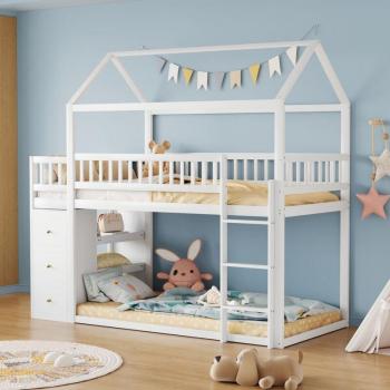Letto Soppalco Casetta Sicura