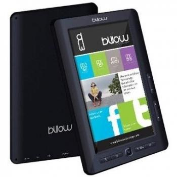 Lettore di libri elettronici colorati Billow E2TB 7 4 GB Nero