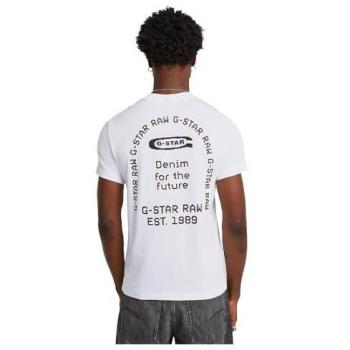 White G‑Star Back Arch Shirt