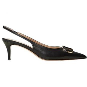Talons Hauts Twin-Set Femme Noir