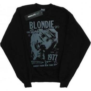 Felpa Blondie 1977 Nero