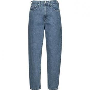 Calça Ganga Tommy Jeans Feminina Tapered Mom Fit