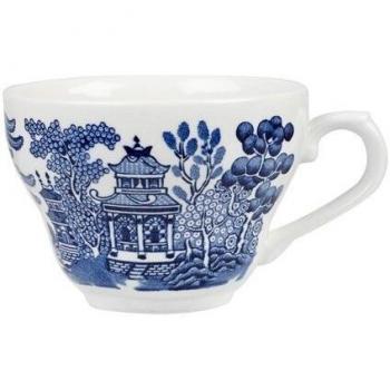 Churchill Blue Willow Dinnerware Teacup – 6.8oz