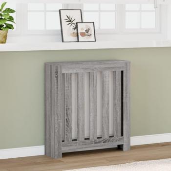 VIDAXL Copertura Termosifone Grigio Sonoma 78x20x82 Legno Multistrato