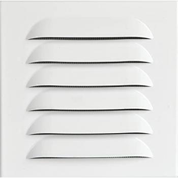 Grille de Protection Extérieure 10x10 Blanc - Upmann