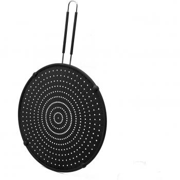 Botique-Olie Splash Bescherming Voor Koken En Koekenpan, Door Stoppen Hete Olie Splash, Zwart