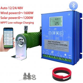 Contrôleur de Charge MPPT 2800W 12V/24V/48V avec WiFi