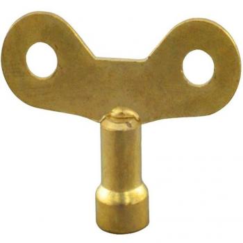 2Pcs Gold Tone Faucet Key for Radiator Valve