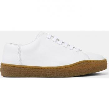 Camper - Zapatillas de piel para mujer Peu Terreno lisas con suela a contraste