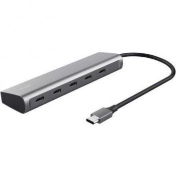Trust Halyx Hub USB-C 4xUSB Tipo-C 1xUSB Tipo-C PD