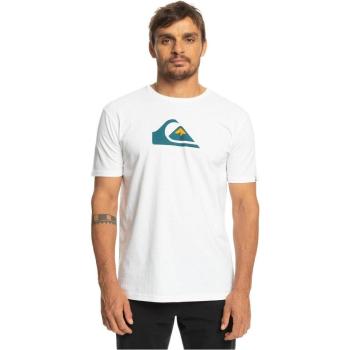 Quiksilver Comp-Logo Herren-T-Shirt Weiß