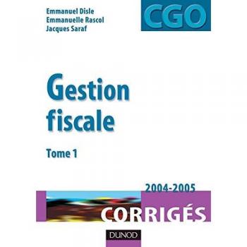 Gestion fiscale: Tome 1, Corrigés
