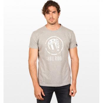Camiseta Masculina Manga Corta Algodón Ecológico Skull Rider