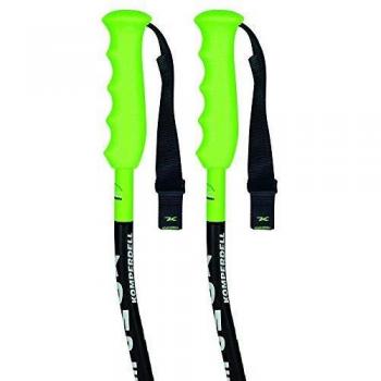 Komperdell Nationalteam Super G Junior Ski Poles - Green/Black 105 cm