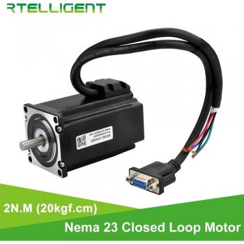 Rtelligent Nema 23 Schrittmotor 2N.M 20kgf.cm 4,0A abgeschlossen mit Encoder