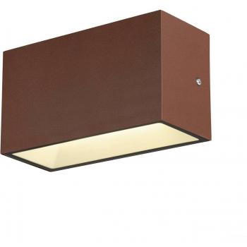 SLV SITRA M 1005154 Lampada da parete per esterni a LED 14 W Ruggine