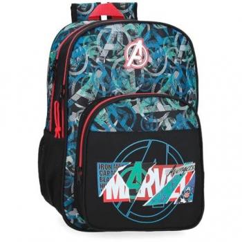 Zaino Marvel Junior Shield Zero Centimetri Nera Unica Misura