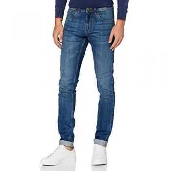 HKT by Hackett Hkt Core Vint WSH Den Jean Slim, Bleu
