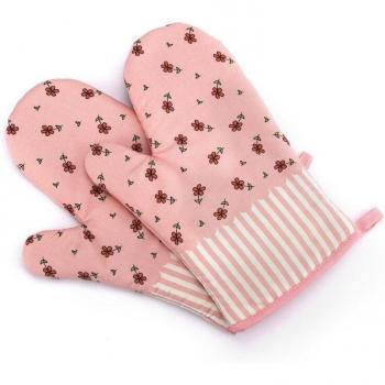 Guantes para horno acolchados de algodón