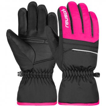 Reusch Alan Gloves Black / Pink Glow 4 male
