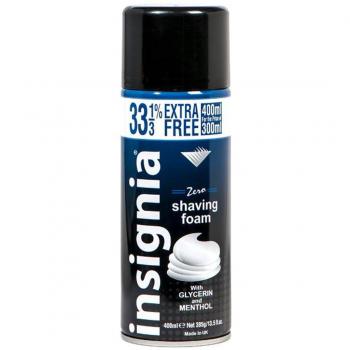Schiuma da Barba Insignia For Men Rush 400ml - Delicata e Rinfrescante