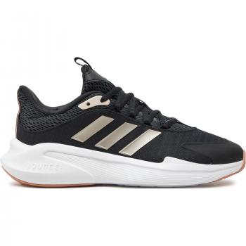 Tenis Adidas AlphaEdge+ Negro Champán Metálico Mujer