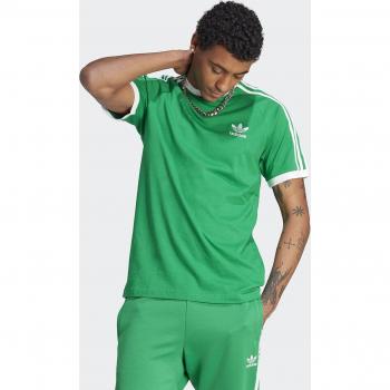 Playera Adidas 3 Franjas Verde Original