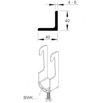 Niedax BWK 22 Befestigungsschellen