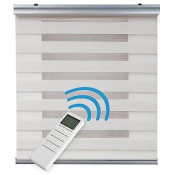 Tenda motorizzata Giorno e Notte Plus 140 x 250 cm Beige con motore e telecomando