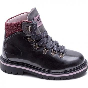 Botas de niña Pablosky de piel con cordones