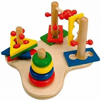 WOODYLAND - 20 X 15 Cm Giocattoli Didattici Abilità Motorie Gioco 3D (pezzi)