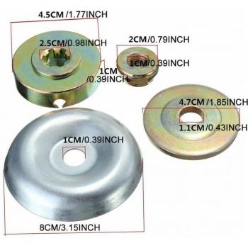 Metal Gearbox Blade Nut Fixing Kit for Brushcutter