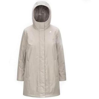 K‑Way K‑71326W‑B2X Damen‑Daunenjacke – Grau-Beige