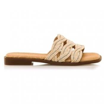 Sandalias Rafia Mustang “Arena”