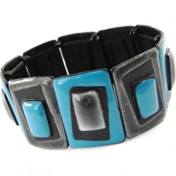 Bracciale NOA H8347 “Nora” in Turquoise e Grigio Turchese