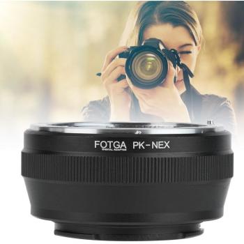 Anillo adaptador FOTGA para Pentax K a NEX3 C3 NEX5 NEX6